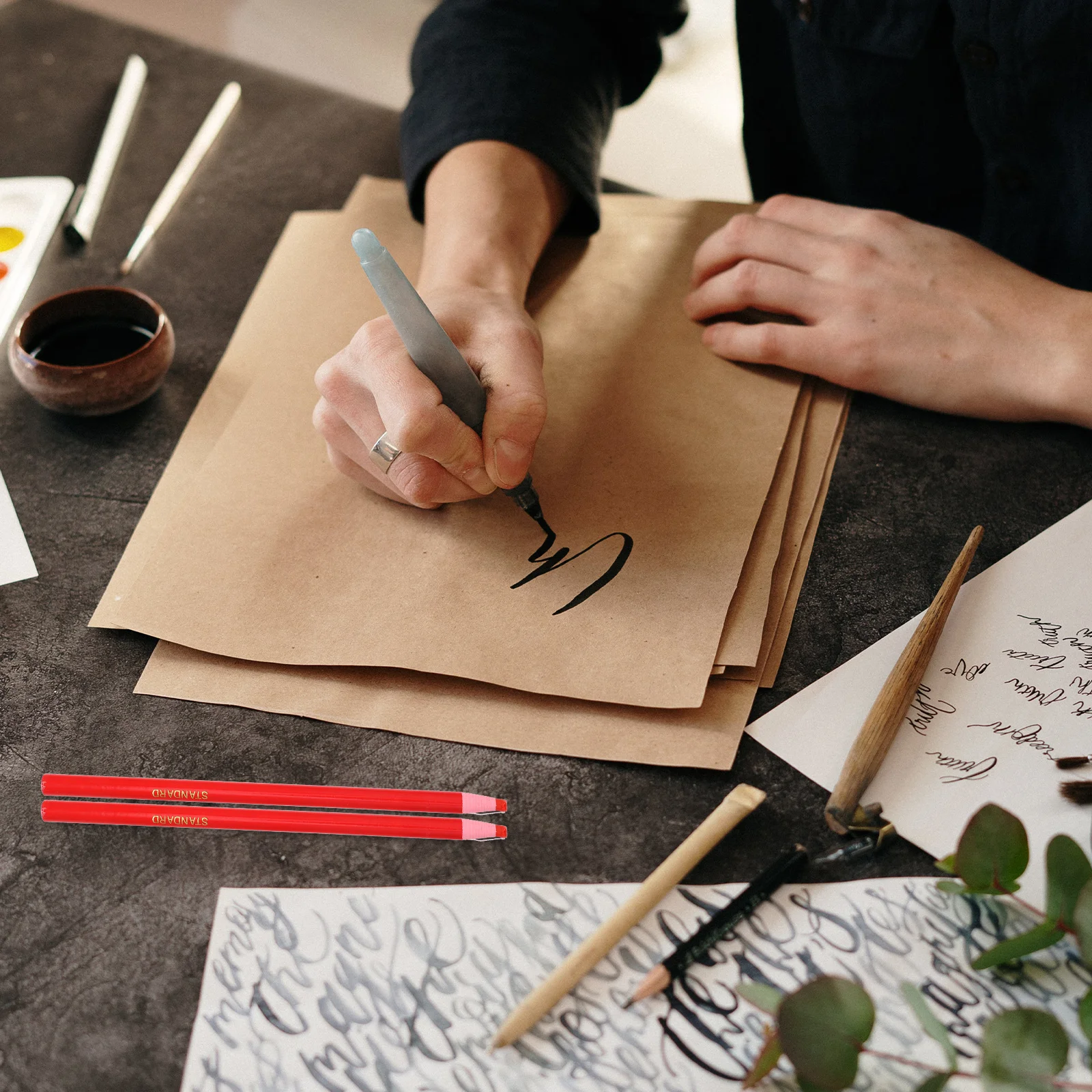 9 قطعة 9 قطع سهلة تقشير قلم تلوين قبالة أقلام الشمع الشحوم قلم طلاء أقلام تلوين حمراء جامبو قابل للمسح الصين