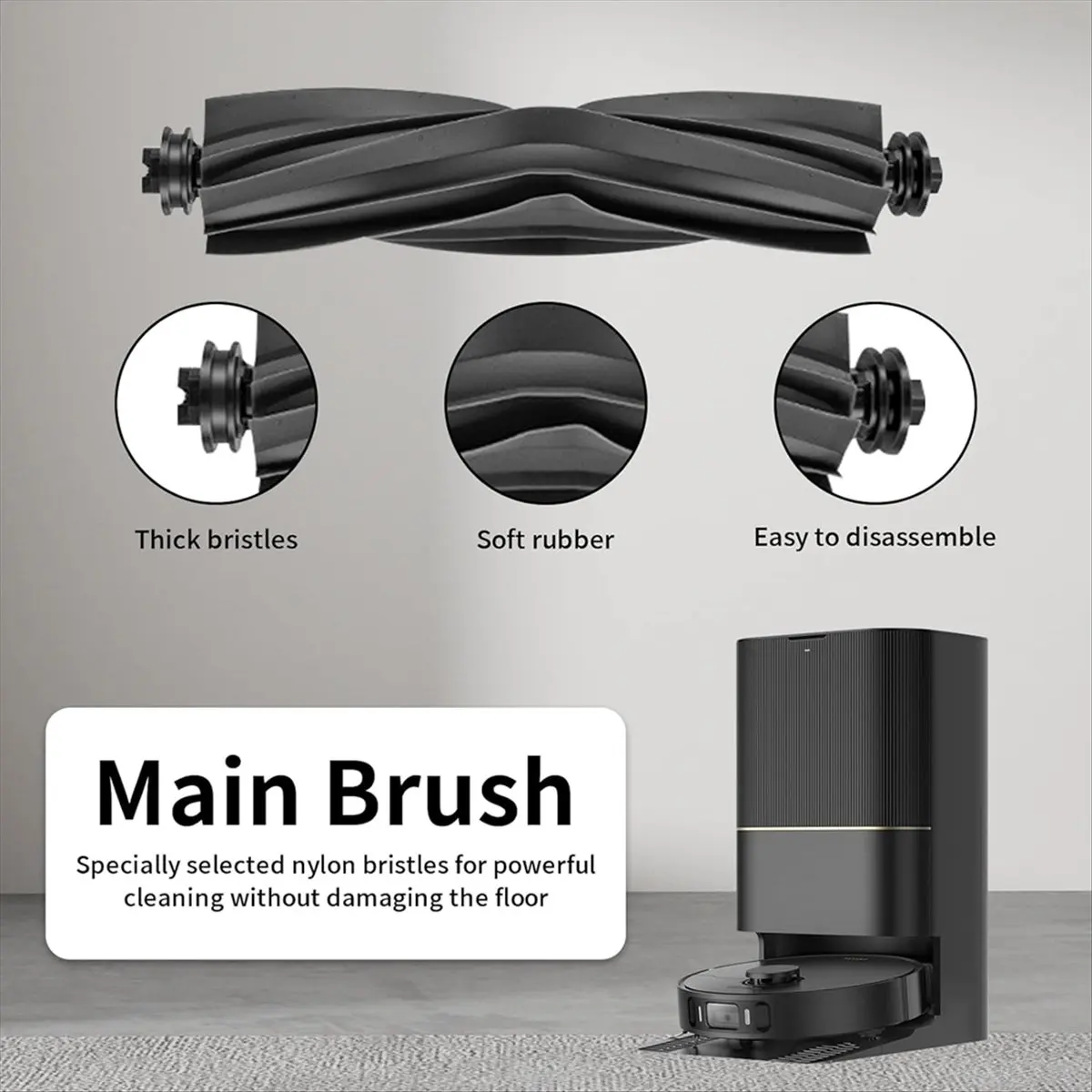 

N18R 42PCS Accessories Kit for L10s Pro Ultra Heat/X30 Ultra /X30 Pro/ S10 Pro Ultra Robot Vacuum Cleaner Parts