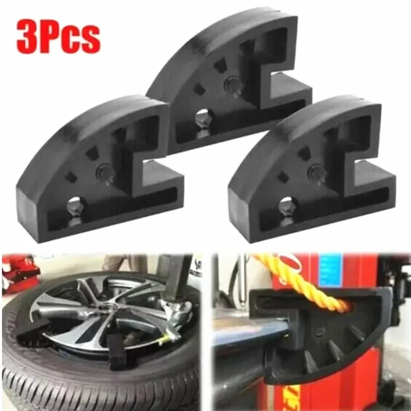 

3PC Tyre Tire Dismantling Changer Machine Part Remover Clamp Upper Tire Clamp Mount Nylon Plastic Tool