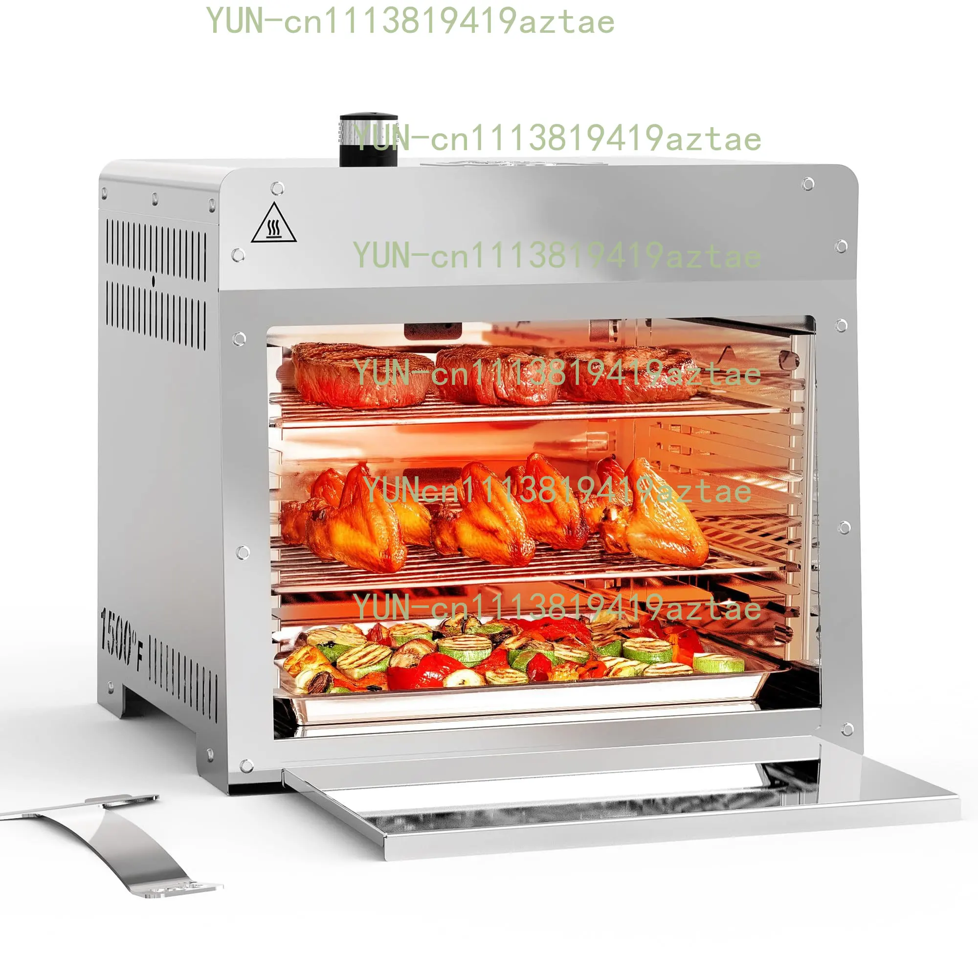 Manufacturer 16 Inch Classic Barbecue Grill 1500 Degrees Portable Outdoor Propane Steak Grill
