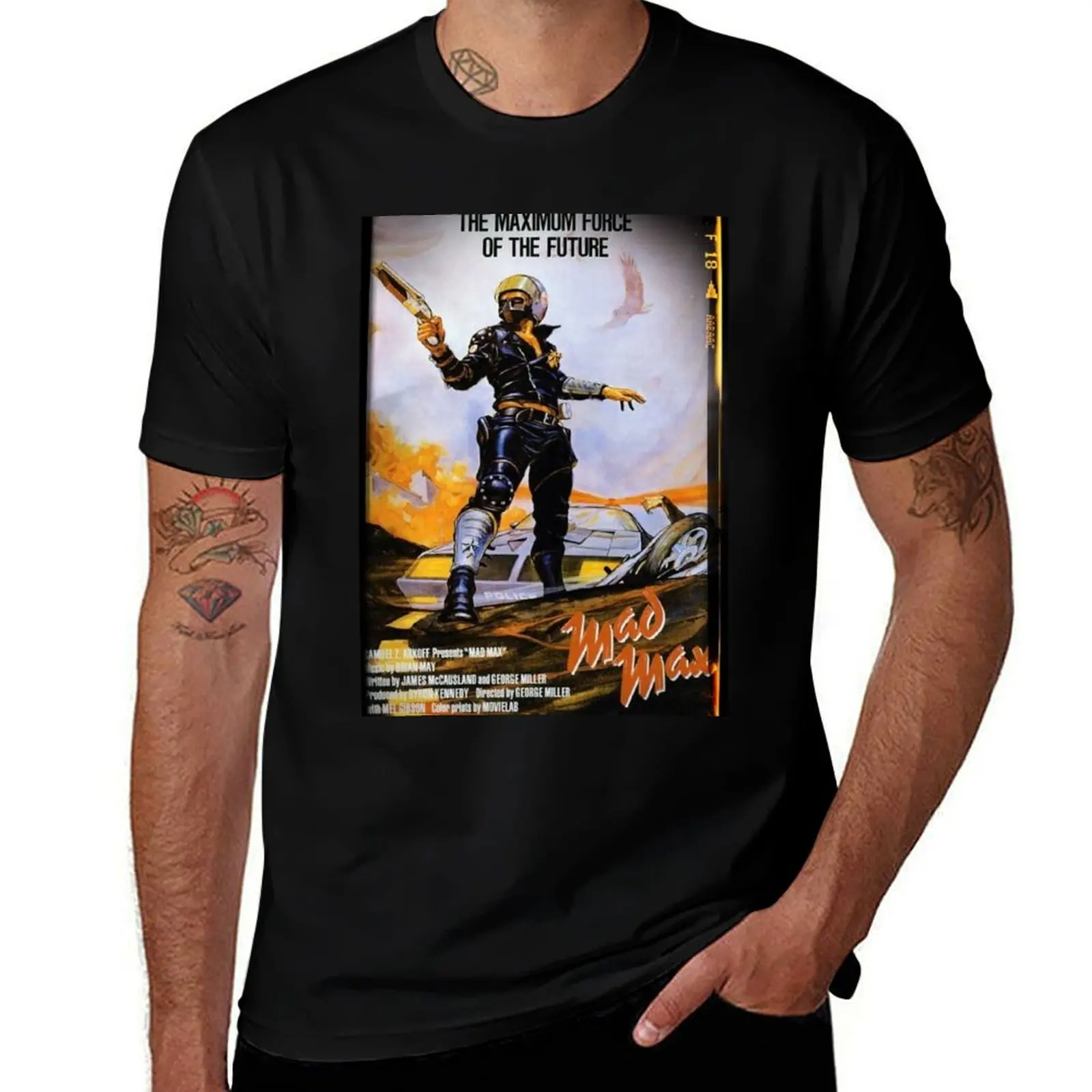 MAD MAX T-Shirt Large Size Short Sleeve T-Shirt