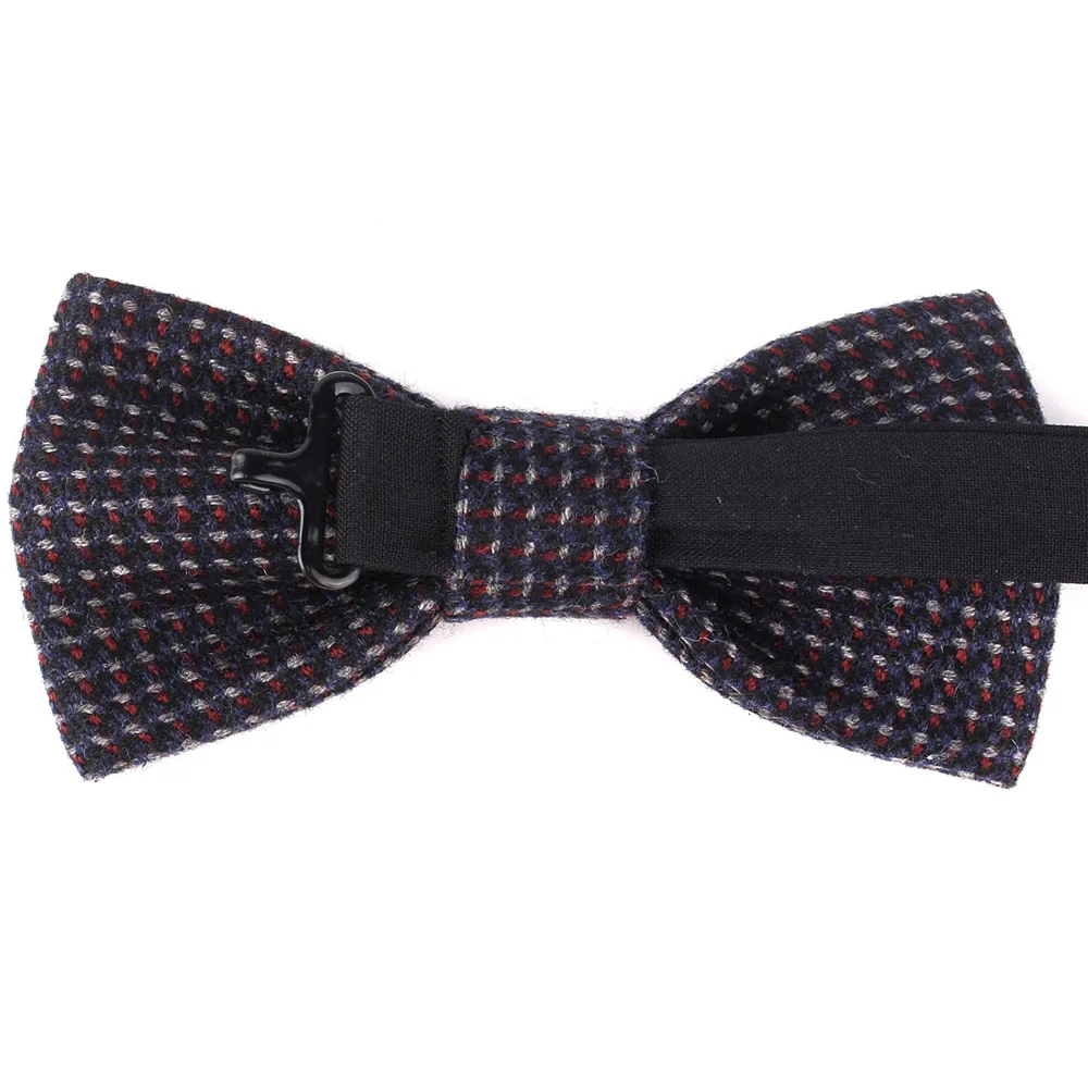 New Woolen Bow tie Winter Bow tie For Men Women Bow knot Adult Men\'s Wool Bow Ties Cravats Party Groom Bowties For Gifts