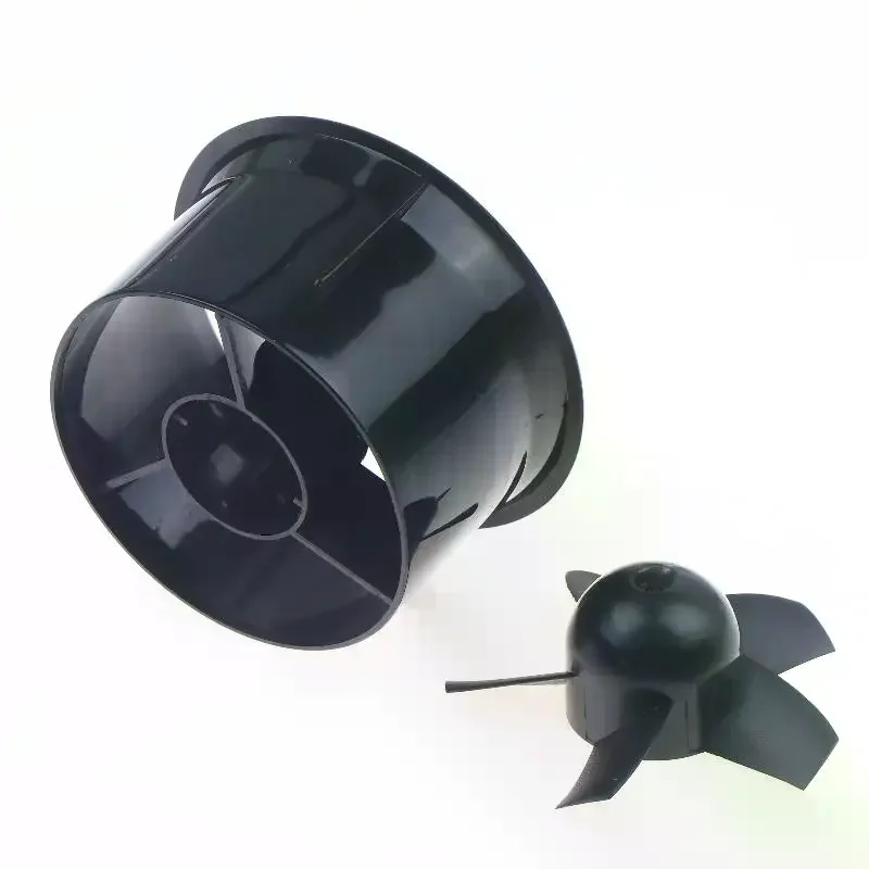 Duct Fan 64mm 5-blades No Motor For RC EDF Jet Airplanes Toy Parts Mounting 3.0mm Motor Shafts