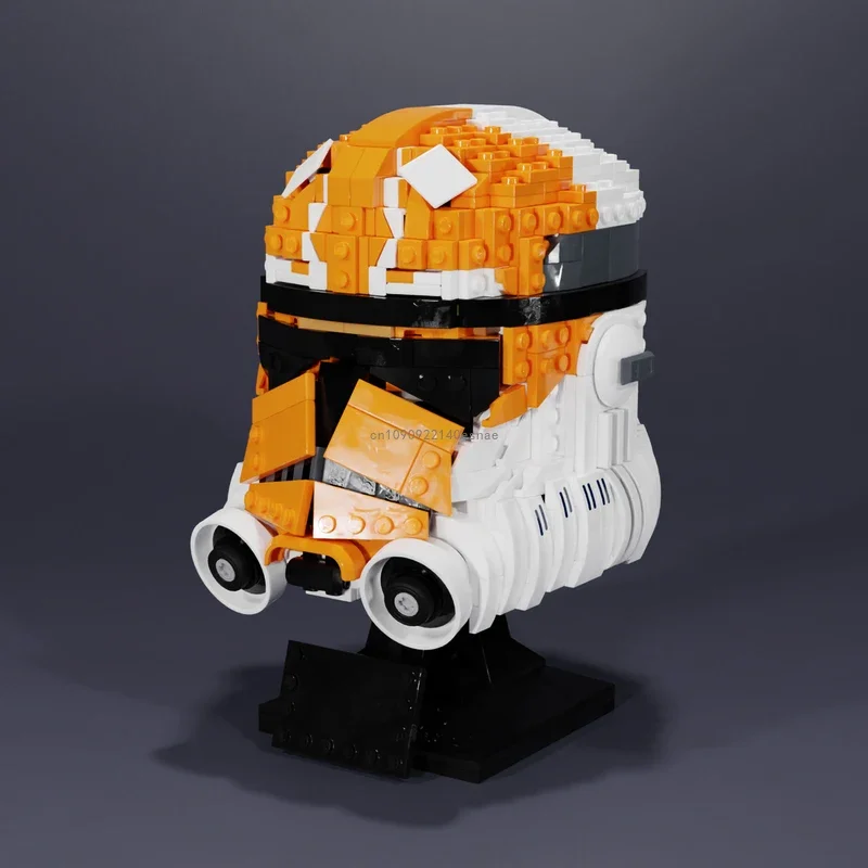 

Moc 981 шт., звездная битва, 332nd Company, шлемы Clonetrooper, модель, строительные блоки, кирпичи, образовательная сборка «сделай сам», подарок для детей