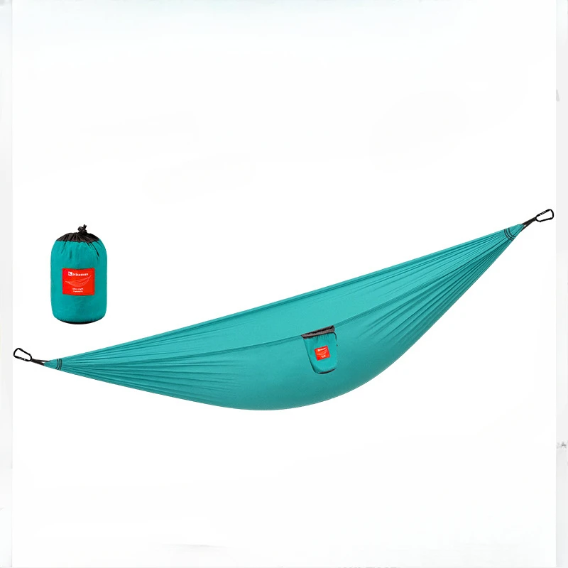 

outdoor hammock swing parachute cloth camping anti-rollover portable strap quick single double swing suit for outdoor camping