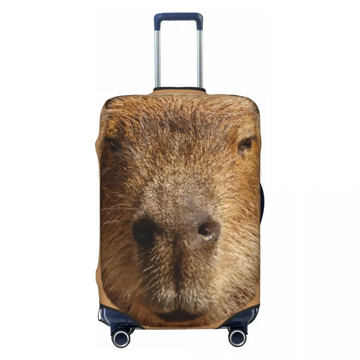 

Capybara Face Luggage Cover Elastic Travel Suitcase Protective Covers Suit For 18-32 inch