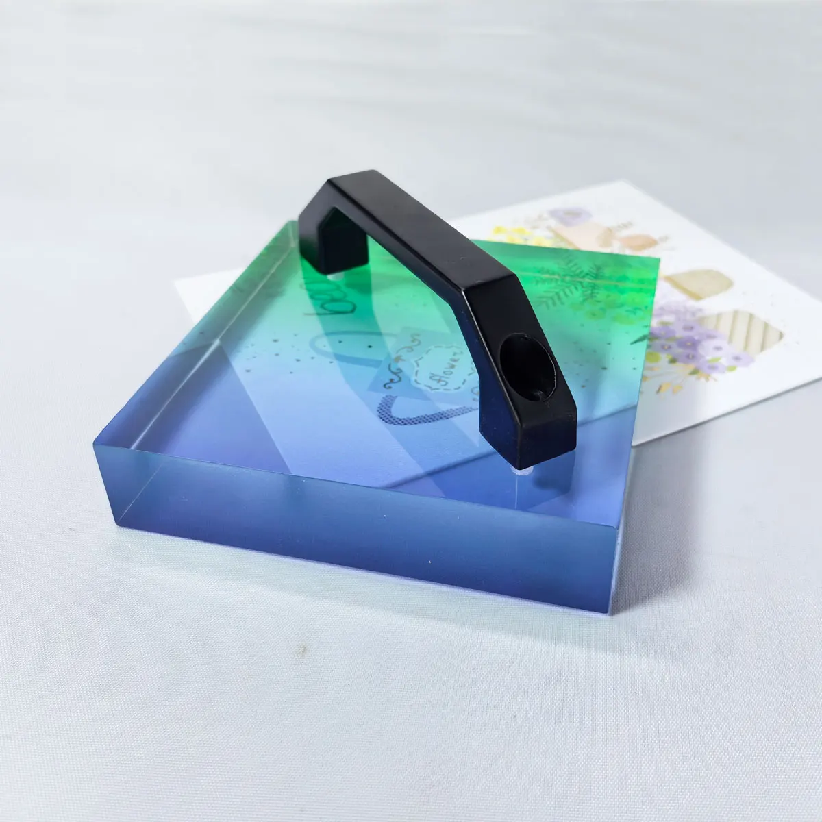 Hot Press Accessories and Parts - Sublimation, HTV Cooling Block Ethylene and Handle, Hand Tool Hot Press Block, Aleck Cooling H