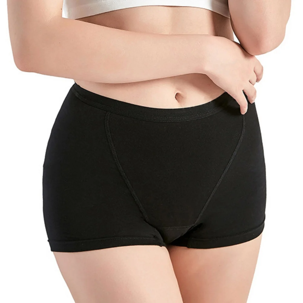 Women\'s Four-layer Leak-proof Boxers Panties 120ml High Absorption Comfortable Menstrual Physiological Boyshorts Underwear