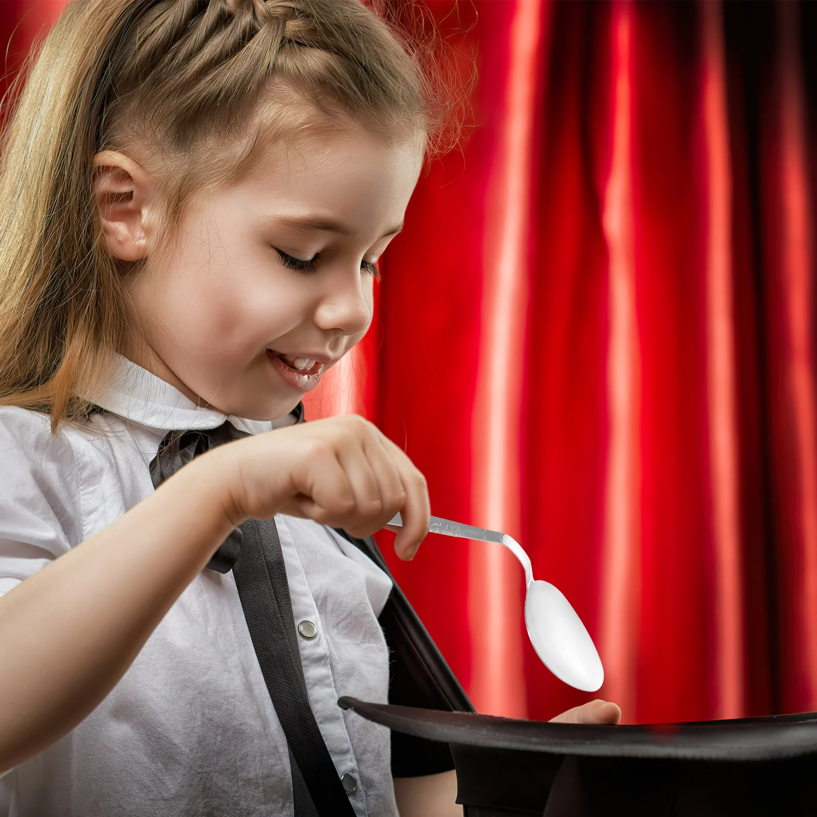 12 قطعة ملعقة الانحناء العقل الانحناء خدعة الدعائم دائم الحديد سهلة الاستخدام مرحلة حفلة جمع لجميع الأعمار الاشياء للمراهقين #4