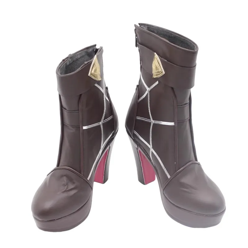 Games Star Rail Kafka Cosplay Costumes Shoes Women PU Leather Props Boots for Halloween Carnival Christmas Party Customized