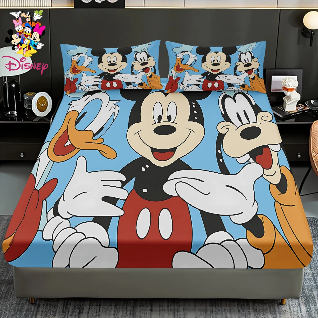 2/3 قطعة ديزني ميكي ودونالد داك آند جوفي الثلاثي المجهزة ورقة مجموعة الطباعة الرقمية هدية عيد للعائلة والأصدقاء