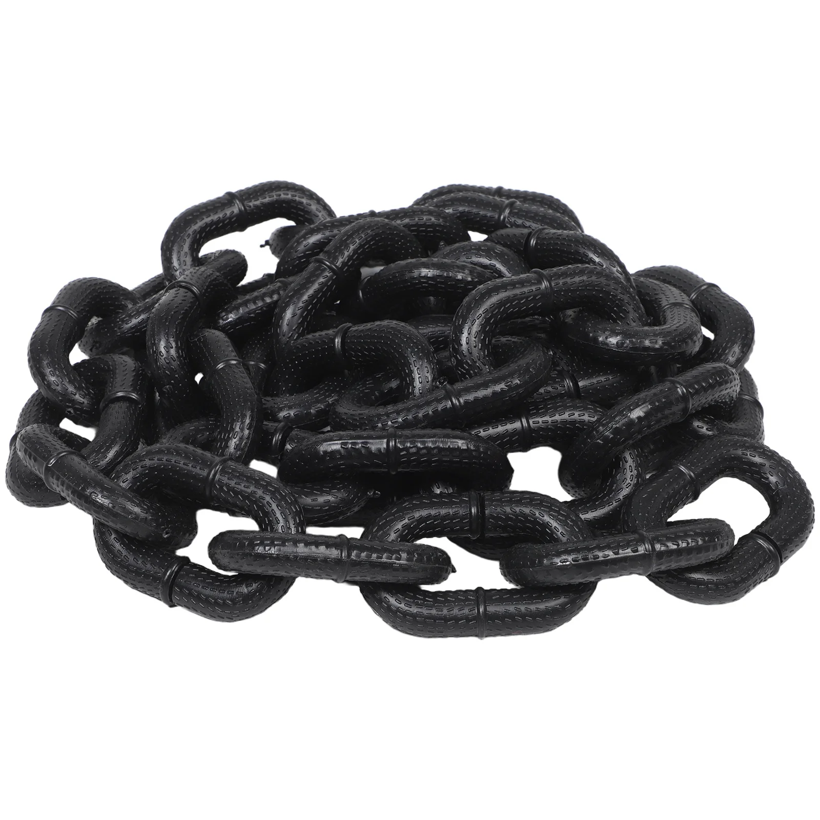 

Realistic Halloween Fake Chain Thick Plastic Chain Prop for Party Cosplay Movie Bar Escape Room Decorations Chains Halloween