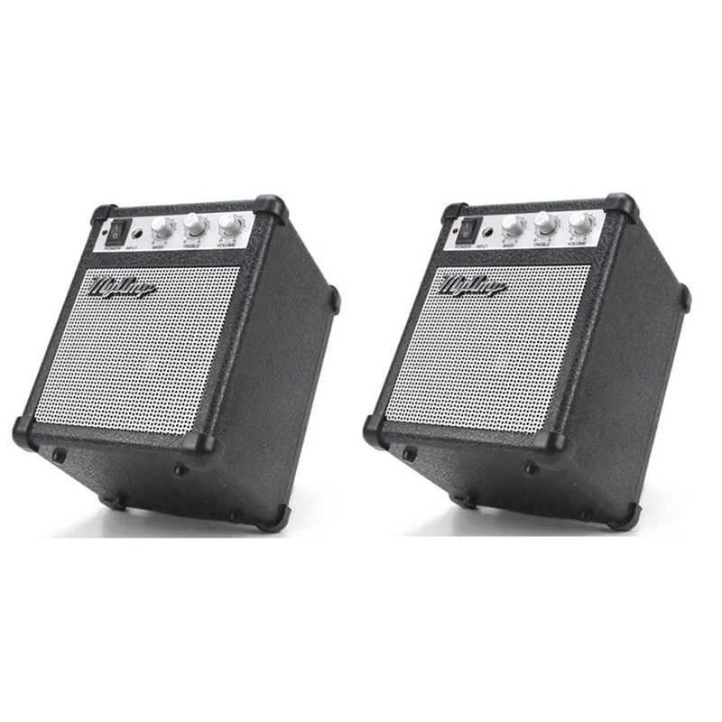 

2X Retro Replica Guitar Amplifier High Fidelity / My Amp Audio Portable Speaker / Amp Audio Guitar Speakers Bass Stereo