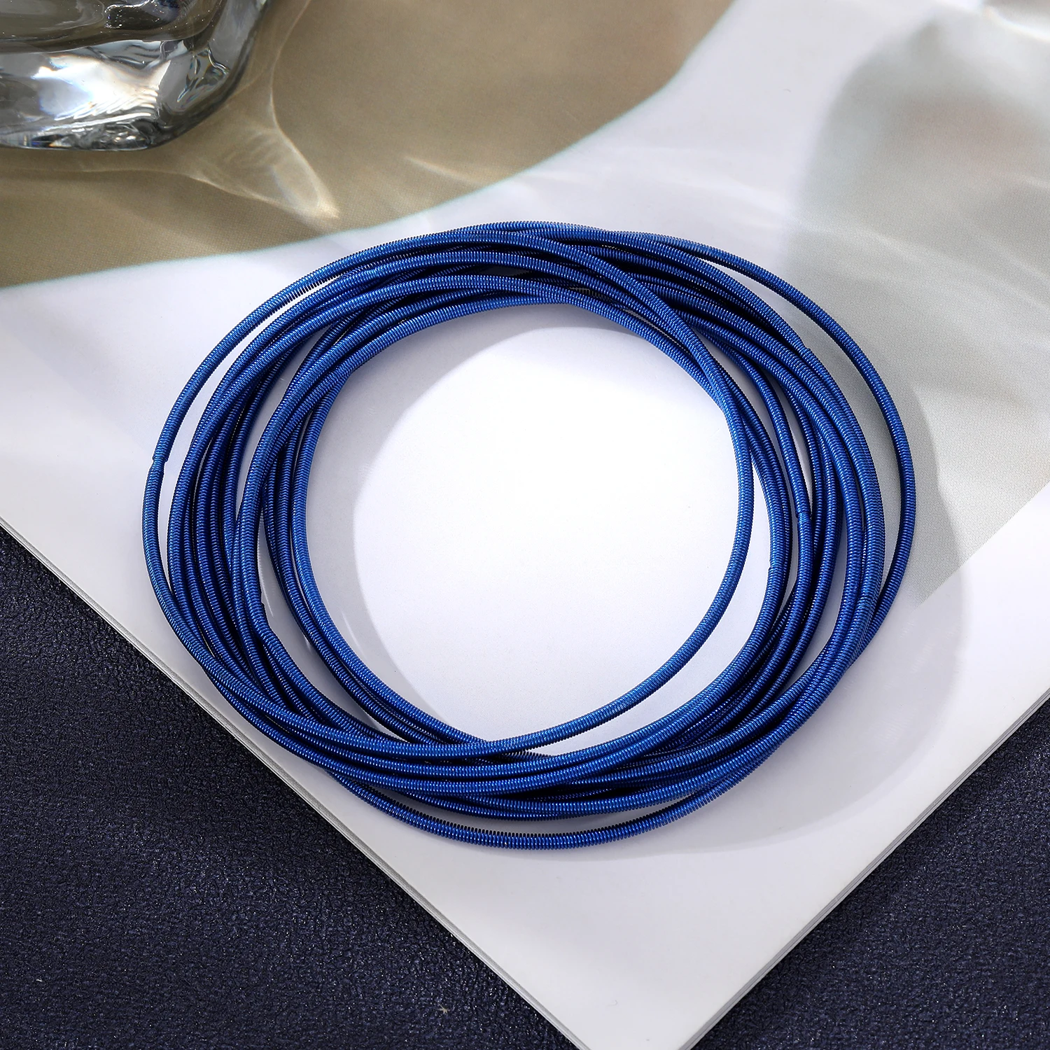New Stainless Steel Fashion Spring Bracelet Set Bohemian Style Color Bracelet 12 laps Set Gift Wholesale