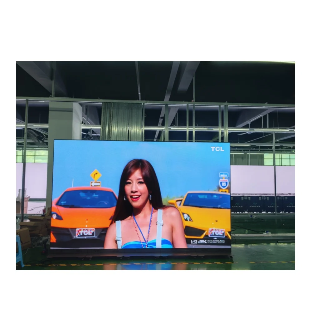 

P1.86, P2, P2.5 Indoor Foldable Poster Screen Seamless Splicing Flooring Standing 4G WiFi USB Movable 640*1920mm