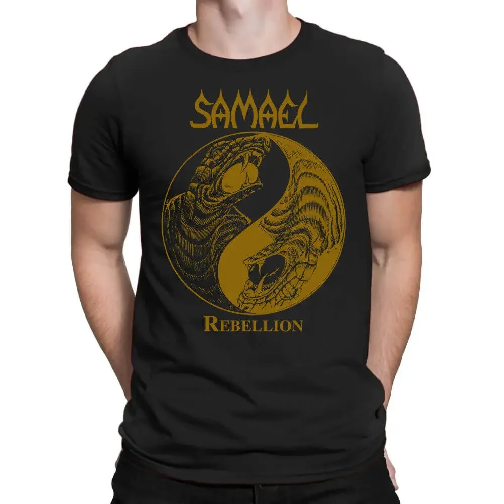 Samael Switzerland Rebellion T-Shirt Anime Graphic T-shirts Vintage High Quality 100%Cotton