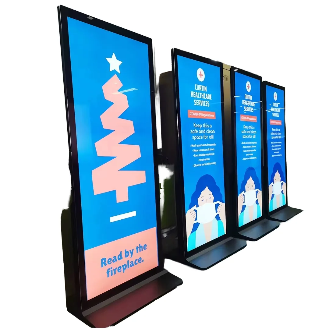 

32 75 Inch Touch Vertical Interactive Digital Signage LCD Touch Screens Kiosk Price Advertising Display Kiosk