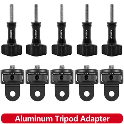 Aluminum Tripod Mount Adapter Conversion For GoPro Hero 13 12 11 10 9 Insta360 X2 X3 X4 X5 DJI Osmo Action Camera Accessories