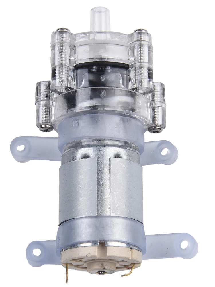 Spray Motor Diaphragm Pump -10-90 2L min Plastics Silver Small Transparent 6.5mm Hose Drinking Water Equipment