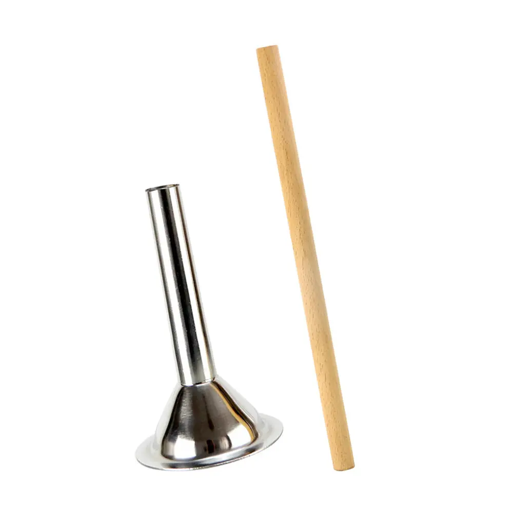 2 Pcs Meat Grinder and Sausage Stuffer Sausage-filler Sealing Tube Maker Cylinder Stuffing Machine - view 4