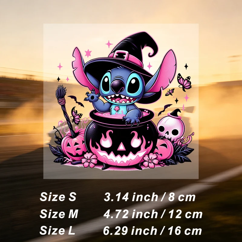 Car Stickers Halloween Cute Playful Vinyl Decal Waterproof Die Cut for Gas Cap Trunk Door Helmet Auto Decor