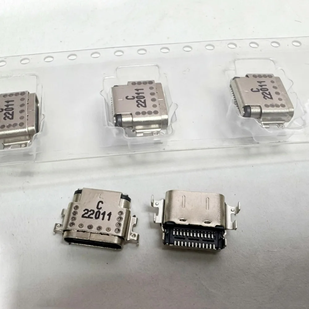 TYPE-C USB 3.1 female socket Type-C double shell double sticker 24Pin sink plate suitable for HP DELL Samsung
