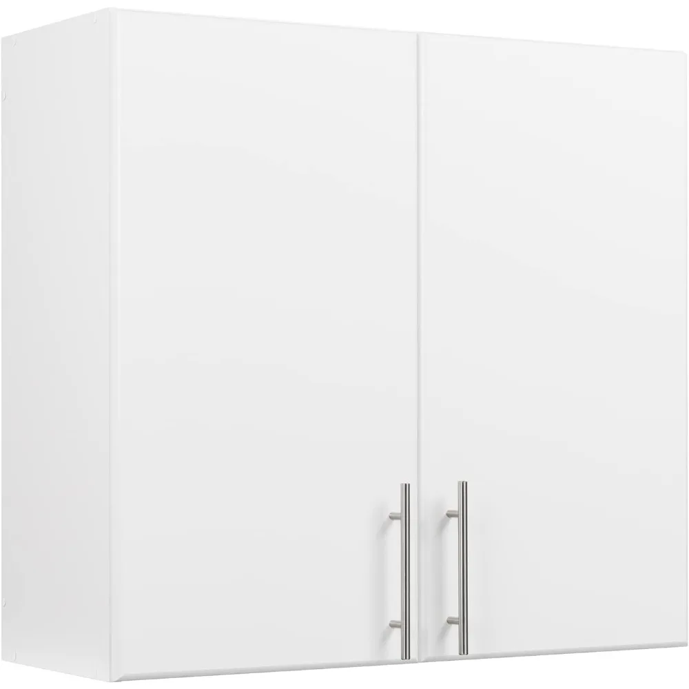 

32" Wall Cabinet, White Storage Cabinet, Bathroom Cabinet, Pantry Cabinet with 1 Adjustable Shelf 12" D x 32" W x 30" H