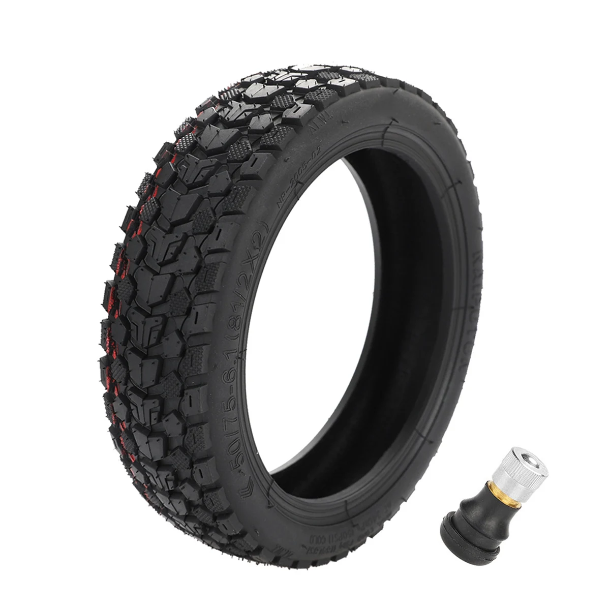 Electric Scooter Tire 8 1/2X2 Off Road Tubeless 50/75-6.1 Tyre Wheel for Xiaomi M365 DIY Accessories