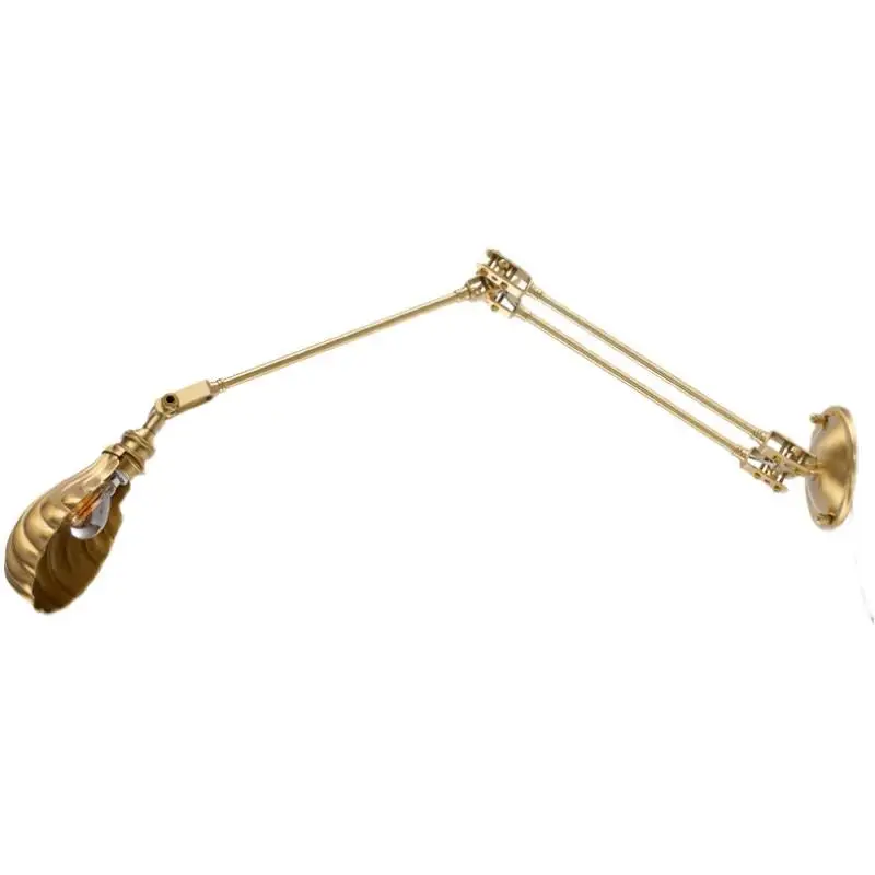 

Shell wall lamp, classic American retro wall reading lamp