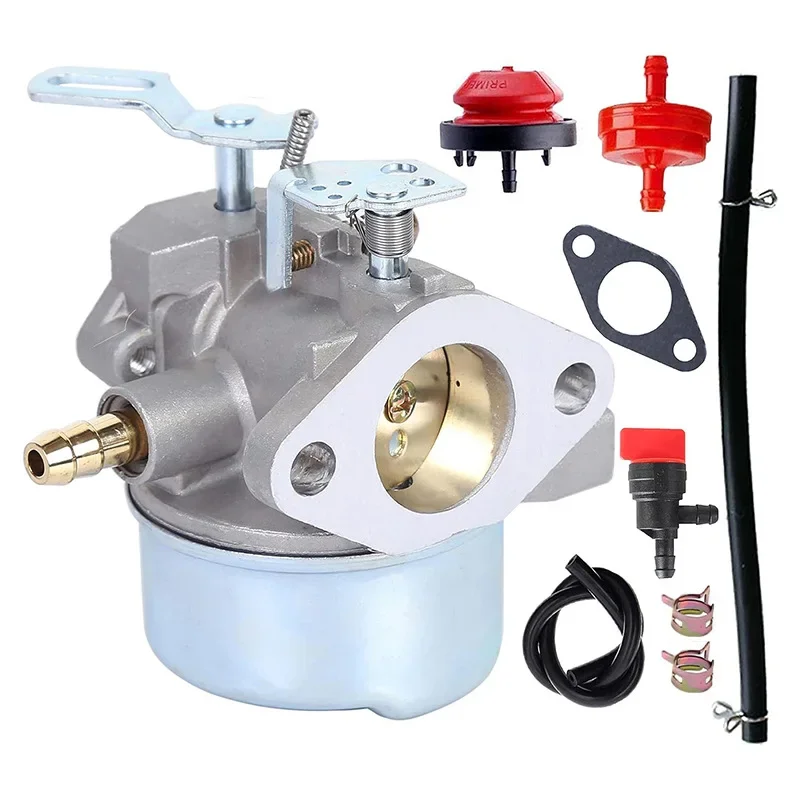 Carburetor Kit for Tecumseh HMSK80 HMSK90 HMSK100 LH318SA LH358SA 640052 640349 8HP 9HP 10HP Engine Snow Blower Carb