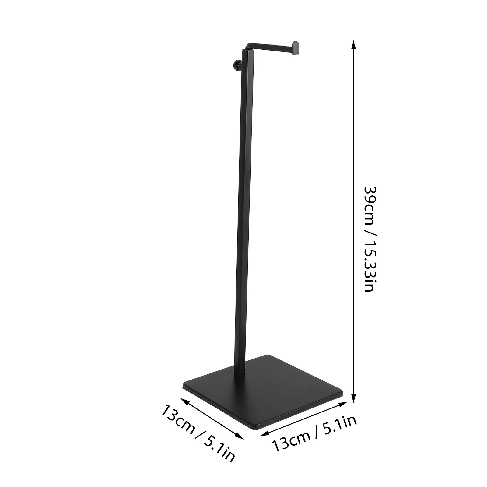 Adjustable Metal Handbag Display Stand Purse Holder 7Shaped Design Black Space Saving For Retail Stores Shoulder Bags Wigs