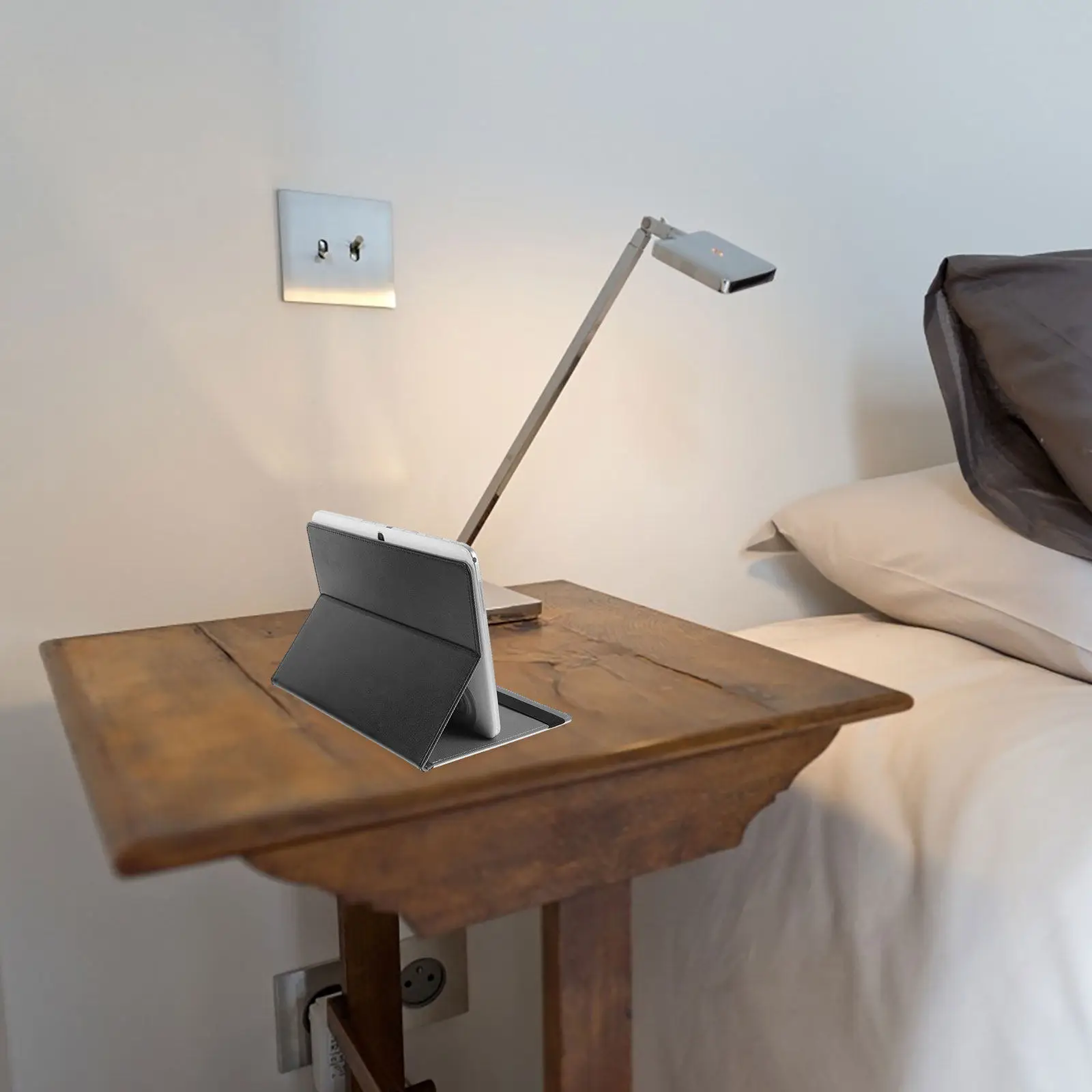 

10.1 Inch Universal Tablet Case Premium Imitation Construction Secure Band Hold Slim Profile Easy on Off Installation