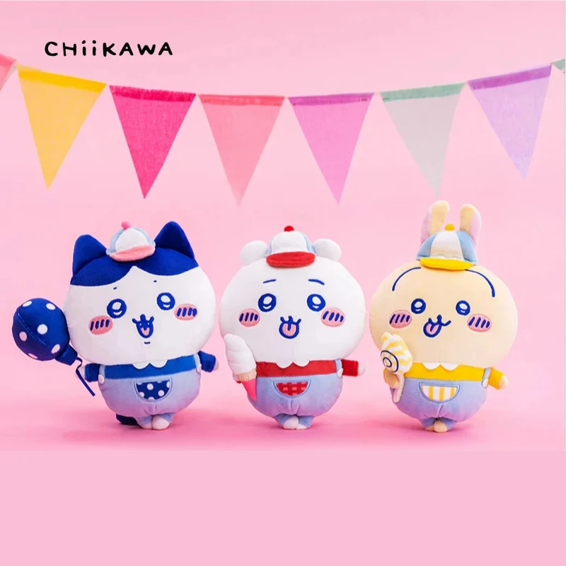 Chiikawa Hachiware Usagi Kawaii Anime Cartoon Amusement Park Series Plush Doll Cute Soft Exquisite Mini Bag Fashion Versatile
