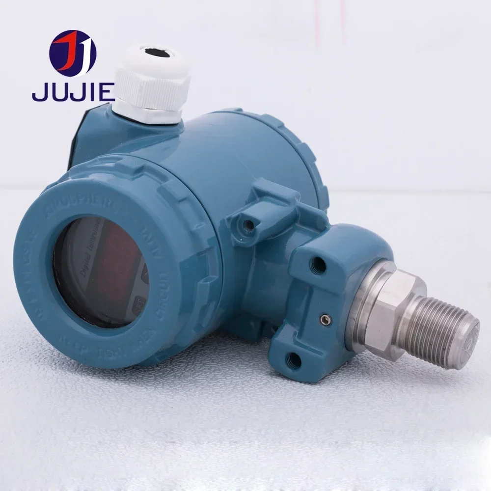 

GT2088 Pressure Transmitter Water Oil Liquid Pressure Sensor RS485 Signal Output 10/20/50/100 Bar MPa 24VDC 4-20mA LCD display