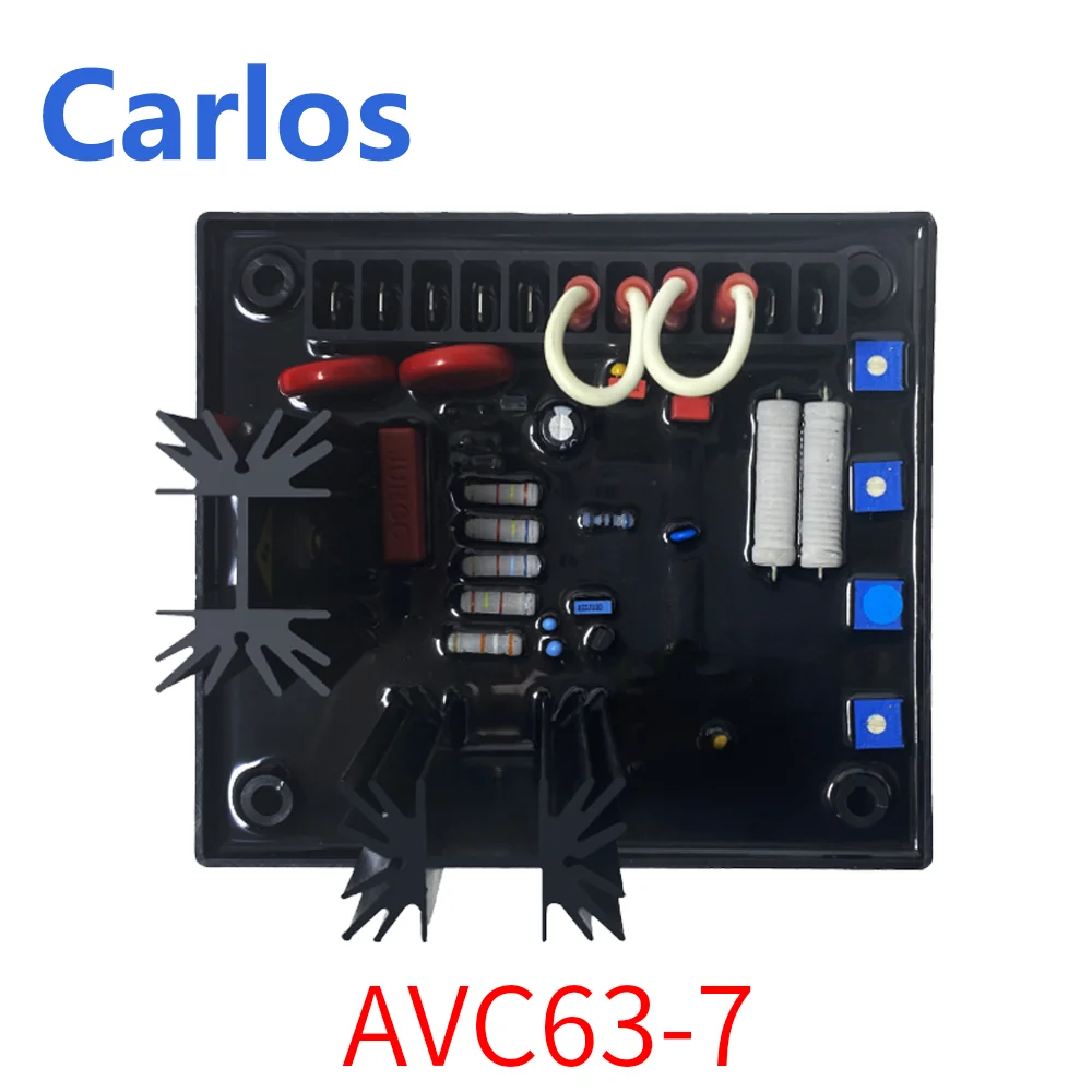AVC63-7 AVR  Diesel Generator Automatic Voltage Stabilizer AC 220V Generator Parts