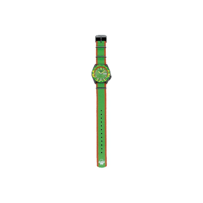 SEIKO Automatic Mechanical Movement Nylon Strap Watch Men's Watches Green Dial SRPF23K1 BLANKA