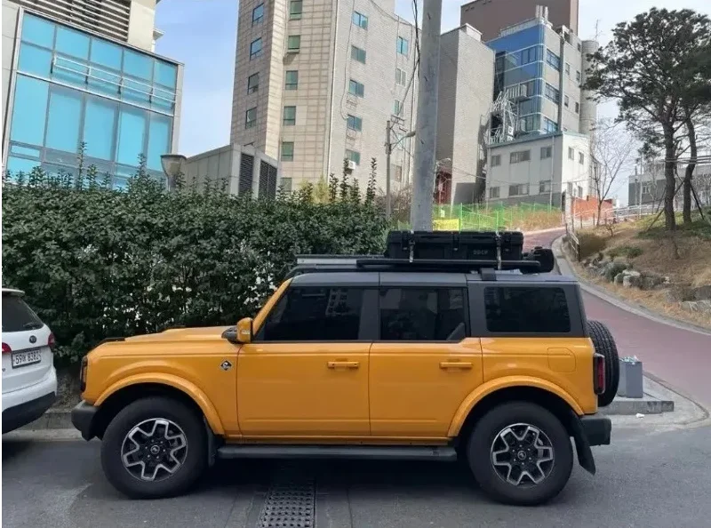 Bagażniki dachowe samochodowe wysokiej jakości ze stopu aluminium, twardy bagażnik bez relingów, wielorozmiarowe akcesoria samochodowe 4x4