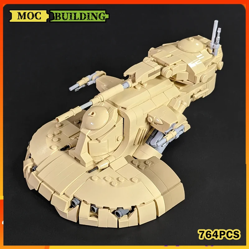 Space Wars Defoliator AAT Battle Tank Weapon Robot Army MOC Building Blocks Assembly Model Brick Toys Birthday Gift