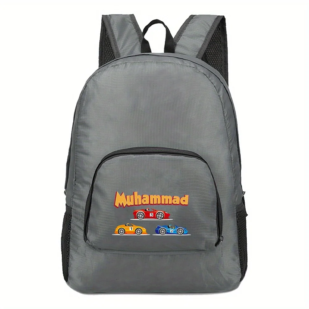 Personalized Customized Foldable Backpack Large Capacity Camping Bag Lightweight Outdoor Hiking Bag