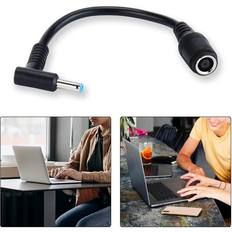 

Power Adapter Tip Connectors Converters for Laptops Convert 7.4x5.0mm to 4.5x3.0mm for Efficient Charging