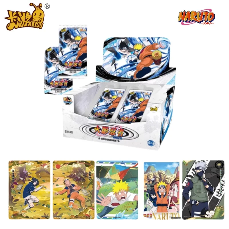 KAYOU NARUTO Card ArrayChapter of Card Array Series Flash Card Box Ninja  Times N Edition Collection Card Toy Gift - AliExpress 26