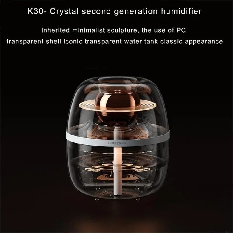 مرطب هواء 3 لتر للمنزل USB C لأجهزة تنقية الهواء ذات سعة كبيرة للضباب الثقيل