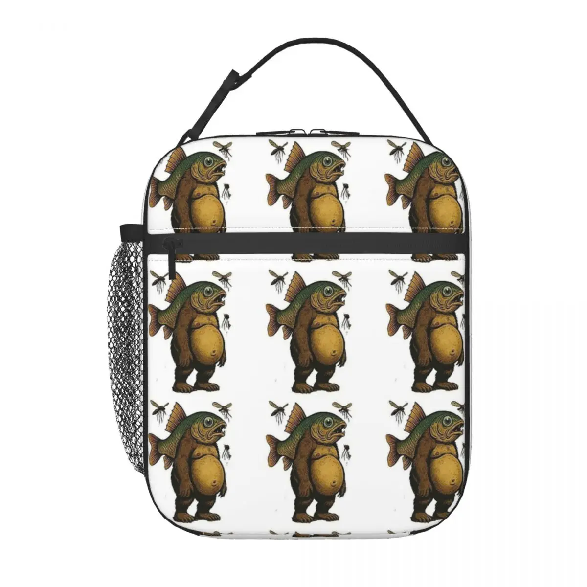 Tripi Tropi Comic Style Italian Brainrot Lunch Bag For Unisex Graphic Design Lunch Box Casual Outdoor Picnic Cooler Bag