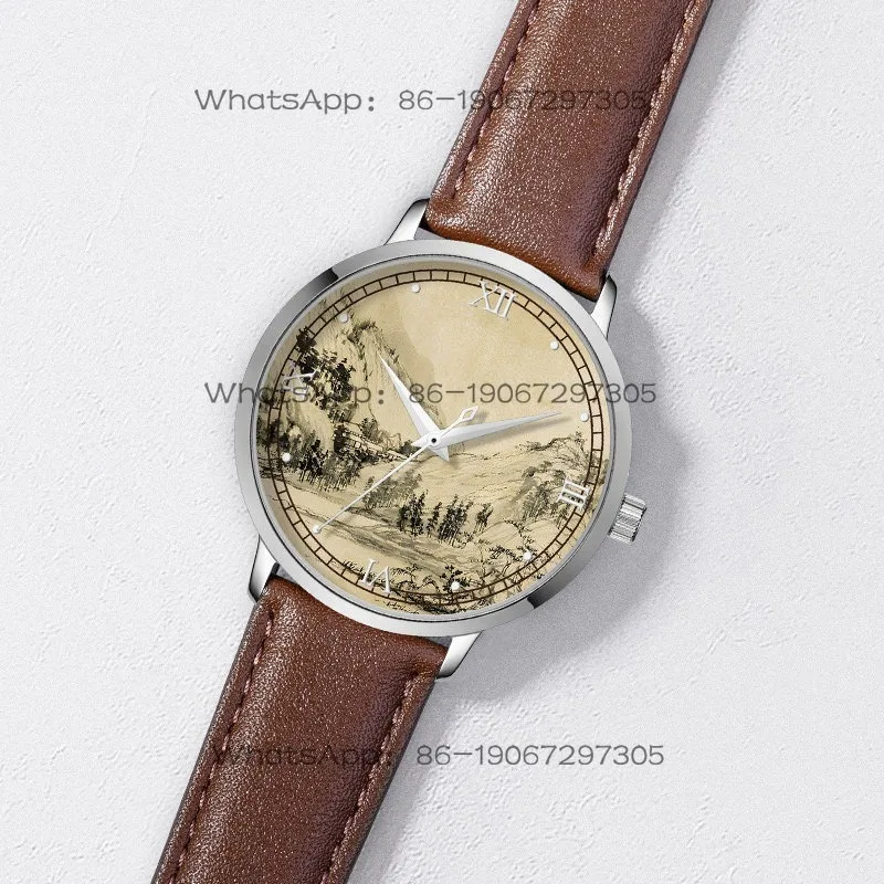 Round Retro Mechanical Watch, Couple Men's and Women's Models