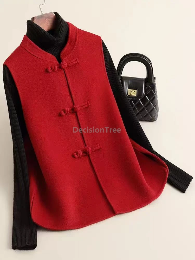 

2026 spring festival fashionable advanced sense chinese vest vintage elegant temperament tang suit vest daily versatile singlet