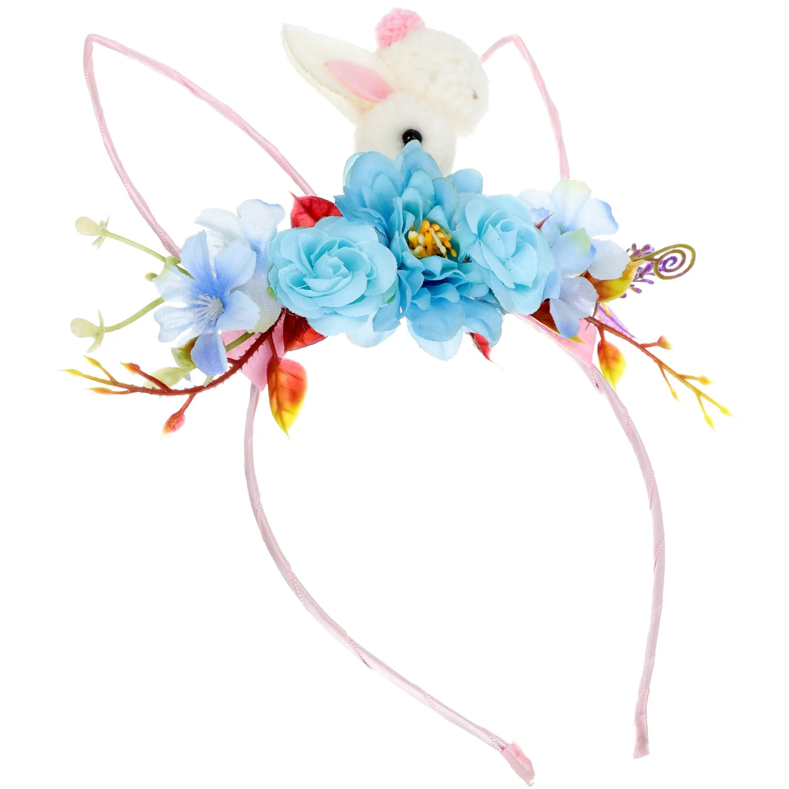 

Bunny Ear Headband Rabbit Ear Hairband One Size Fits Most Creative Chic Party Headwear Easter Supply Decorative Girl Headband
