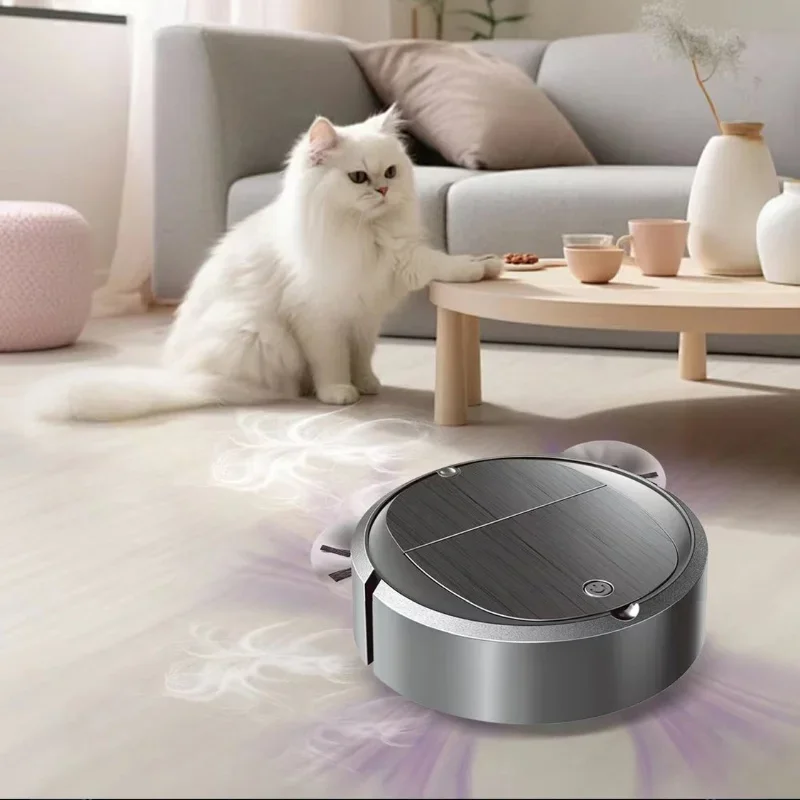 Xiaomi Automatic Sweeping Robot Portable Mini Home Robotic Vacuum Cleaner USB Rechargeable Wet Dry Three-in-one Sweeping Machine