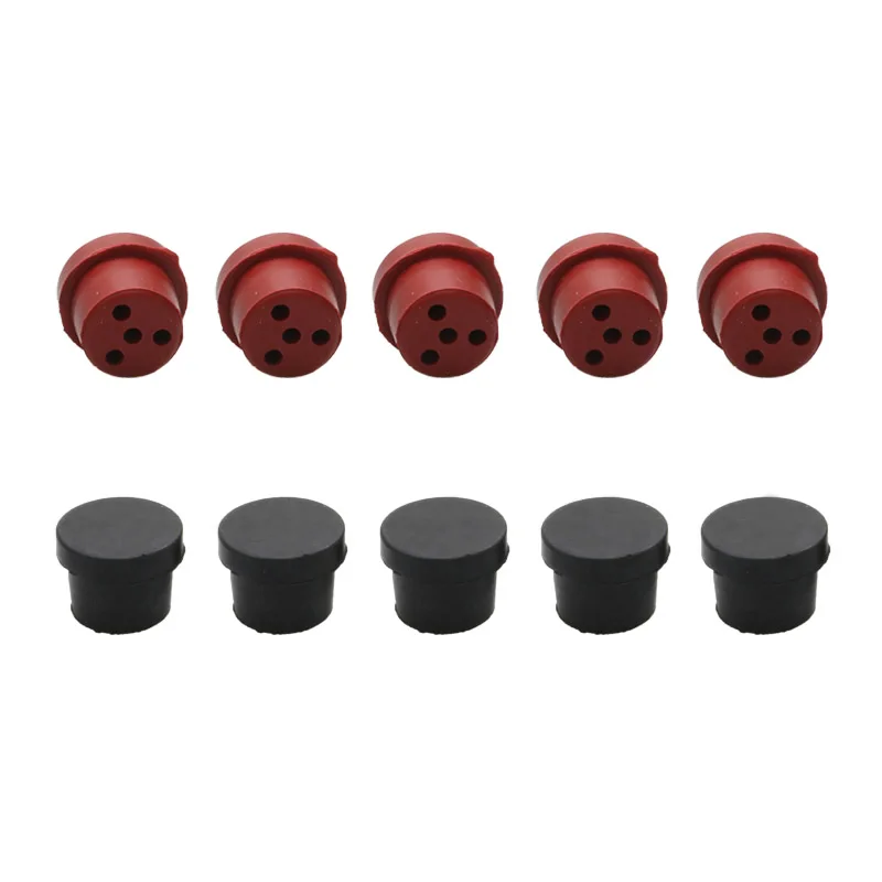 10Pcs Benzine Tank Plug Olielek Stopper Model Vliegtuig Gewijd Rubber Spon Voor Rc Diy Vliegtuigen Onderdelen