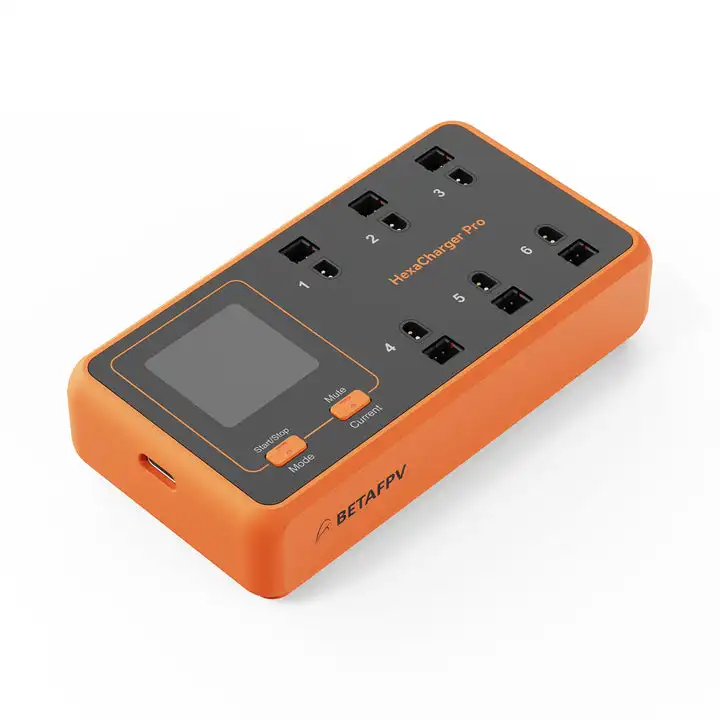 BETAFPV 6 Port 1S Battery Charger V2 1A Discharger Function for FPV Tiny Whoop Drone RC LiPo Battery Charging Board
