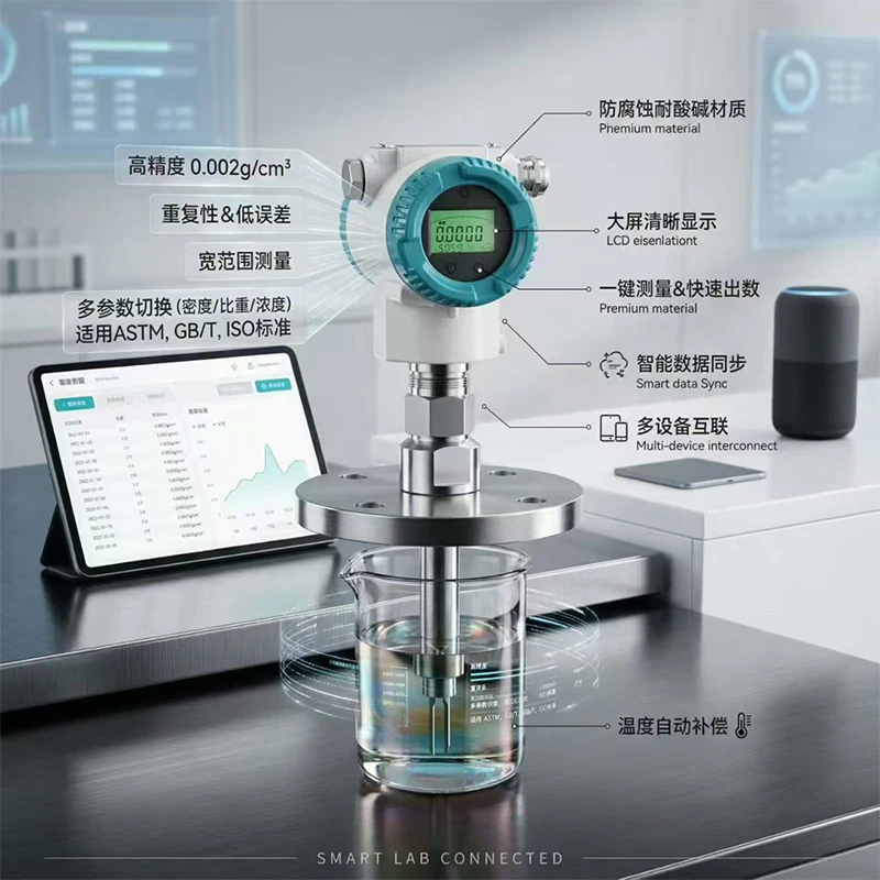 

Digital Tuning Fork Oil Milk Density Meter Liquid Densitometer Price Densimeter